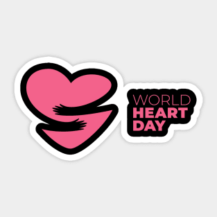 WORLD HEART DAY Sticker